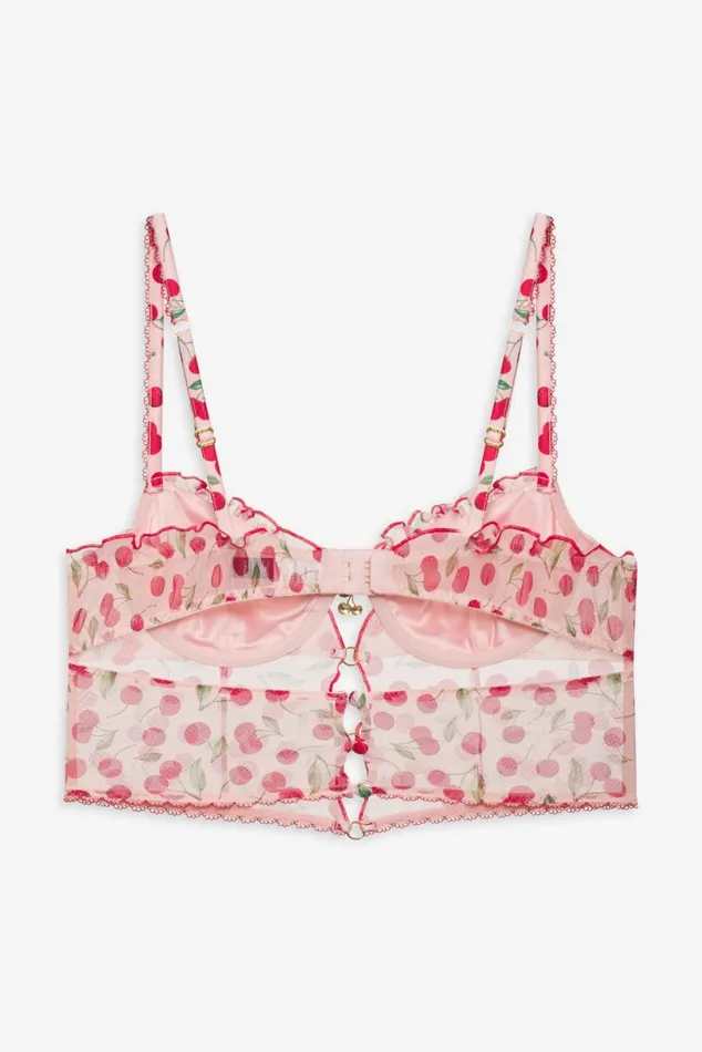 Women Lingerie For Love and Lemons Perrie Bustier Pink Women Lingerie For Love and Lemons Perrie Bustier Pink
