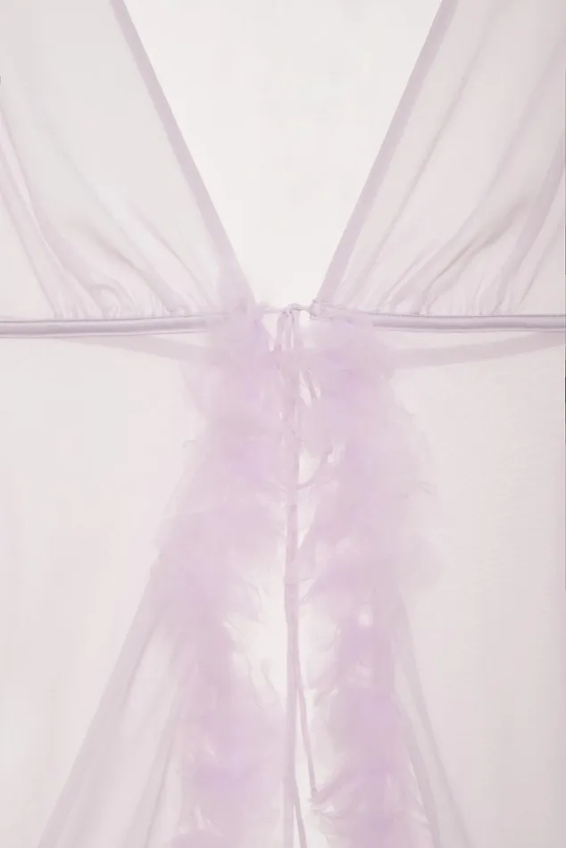 Women Lingerie For Love and Lemons Tropical Chiffon Robe Purple Women Lingerie For Love and Lemons Tropical Chiffon Robe Purple