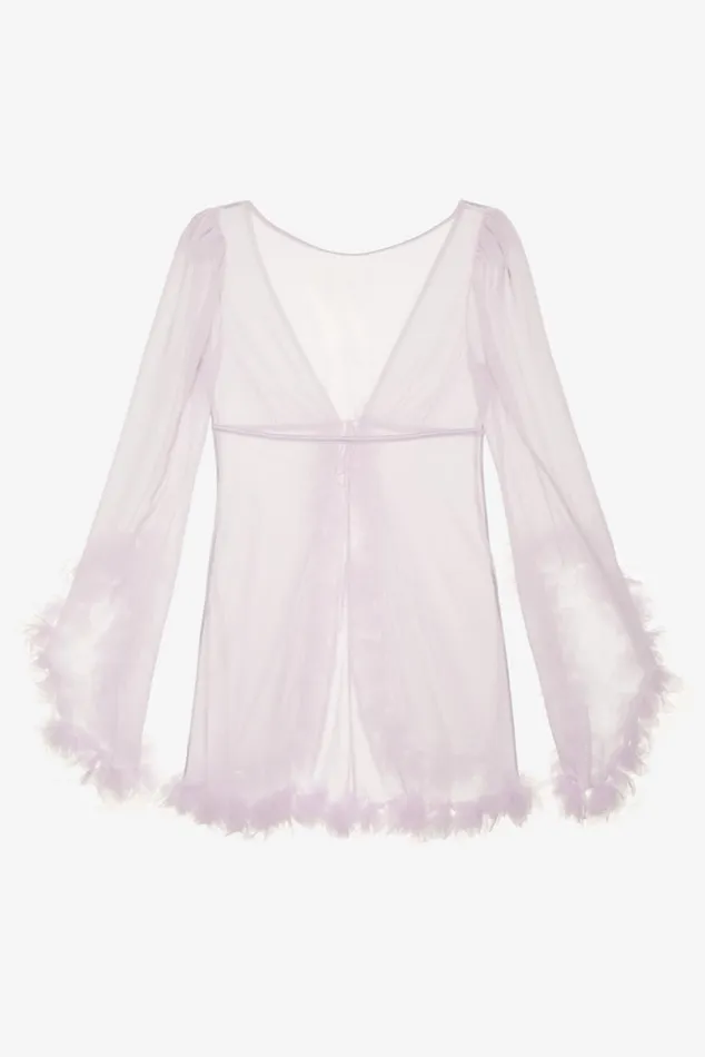 Women Lingerie For Love and Lemons Tropical Chiffon Robe Purple Women Lingerie For Love and Lemons Tropical Chiffon Robe Purple