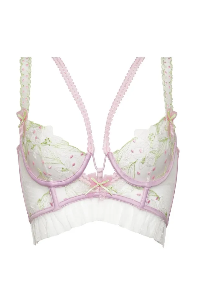 Women Lingerie For Love and Lemons Waterlilies Bustier Multi Women Lingerie For Love and Lemons Waterlilies Bustier Multi