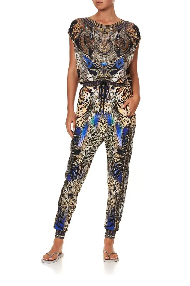Women Loungewear Camilla Drop Crotch Pant Dragon Lady