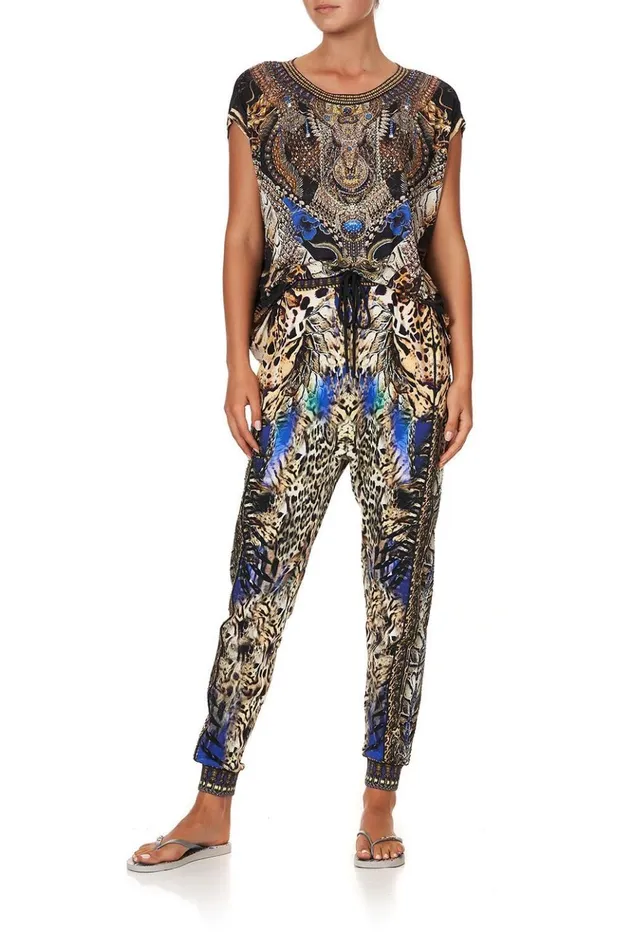 Women Loungewear Camilla Extended Sleeve Tee Dragon Lady
