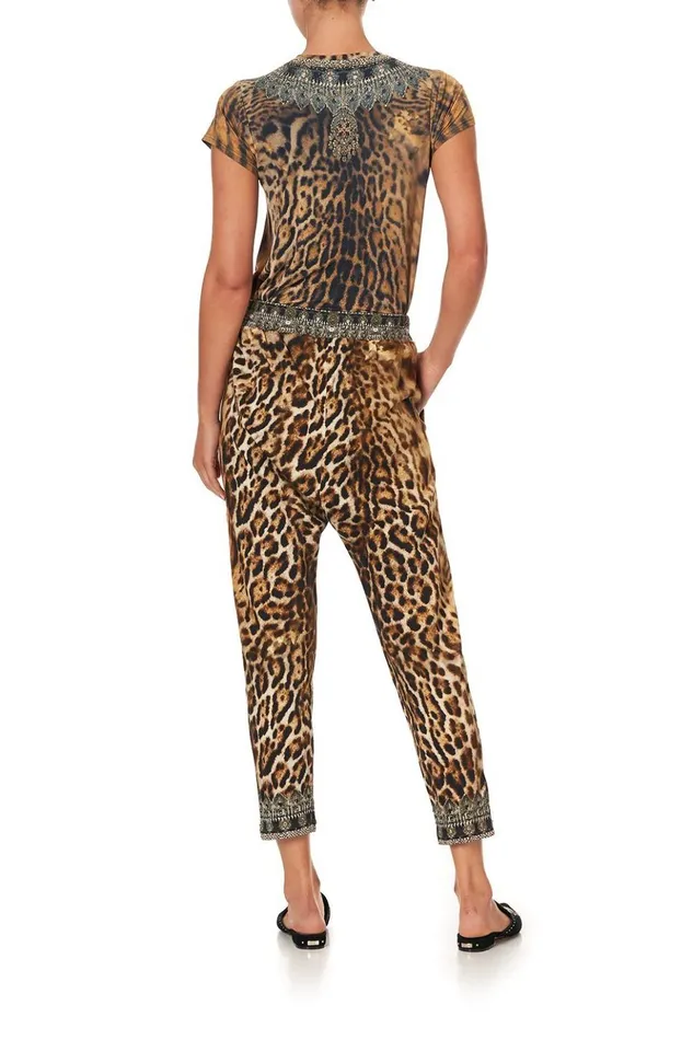 Women Loungewear Camilla Rib Waist Relaxed Pant Ruler Of The Underworld
