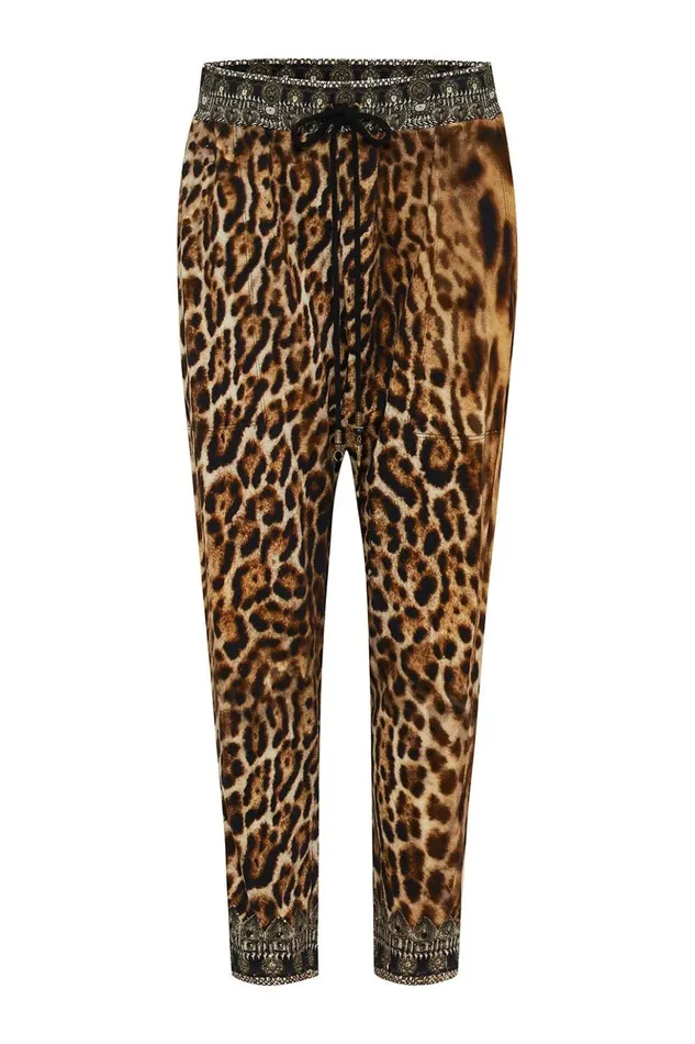 Women Loungewear Camilla Rib Waist Relaxed Pant Ruler Of The Underworld