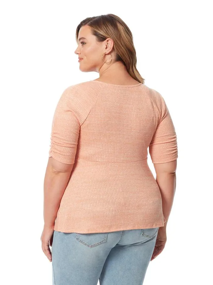 Women Lyndsey Top In Brandied Melon Jessica Simpson Tops and Tees