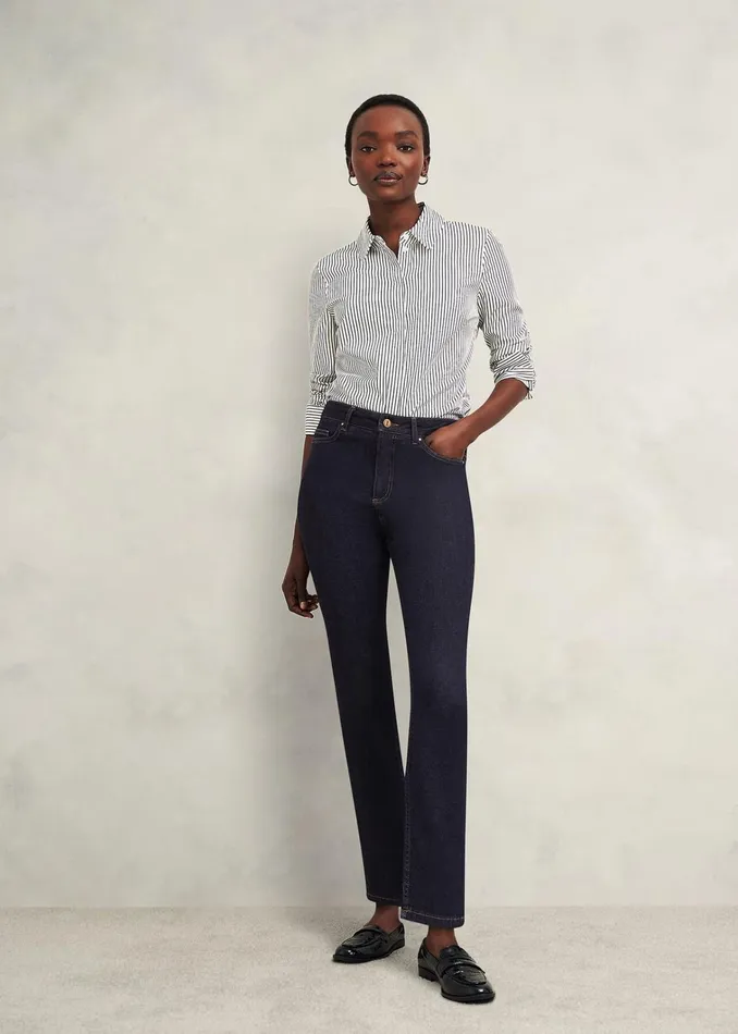 Women Macy Slim Leg Jeans Indigo Hobbs Trousers