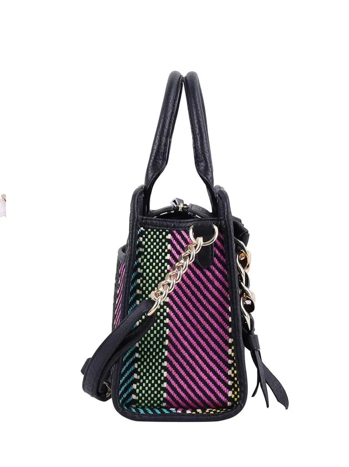 Women Maison Satchel In Straw Multi Jessica Simpson Crossbody
