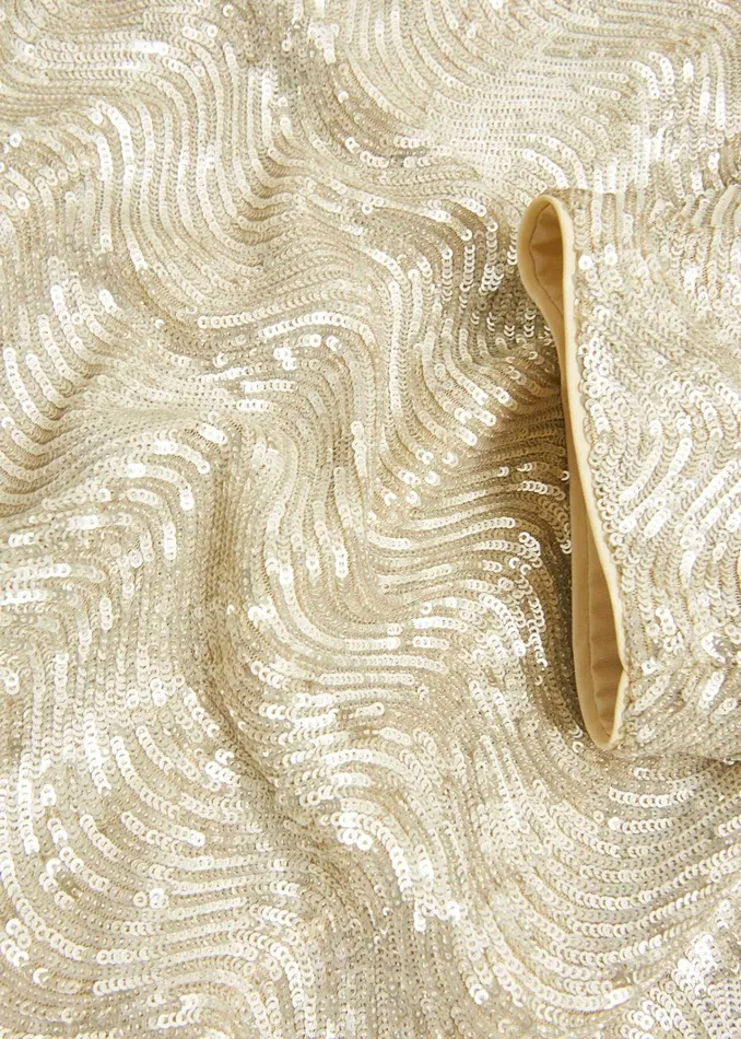 Women Marlowe Sequin Top Silver Hobbs Tops