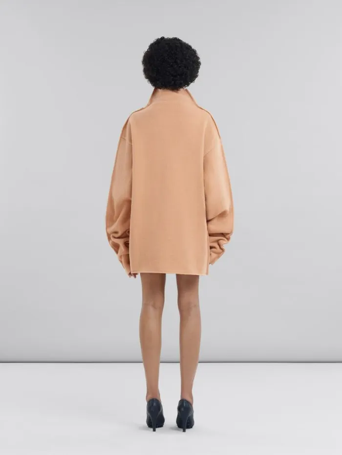 Women Marni Knitwear Peach Pink Wool Sweater