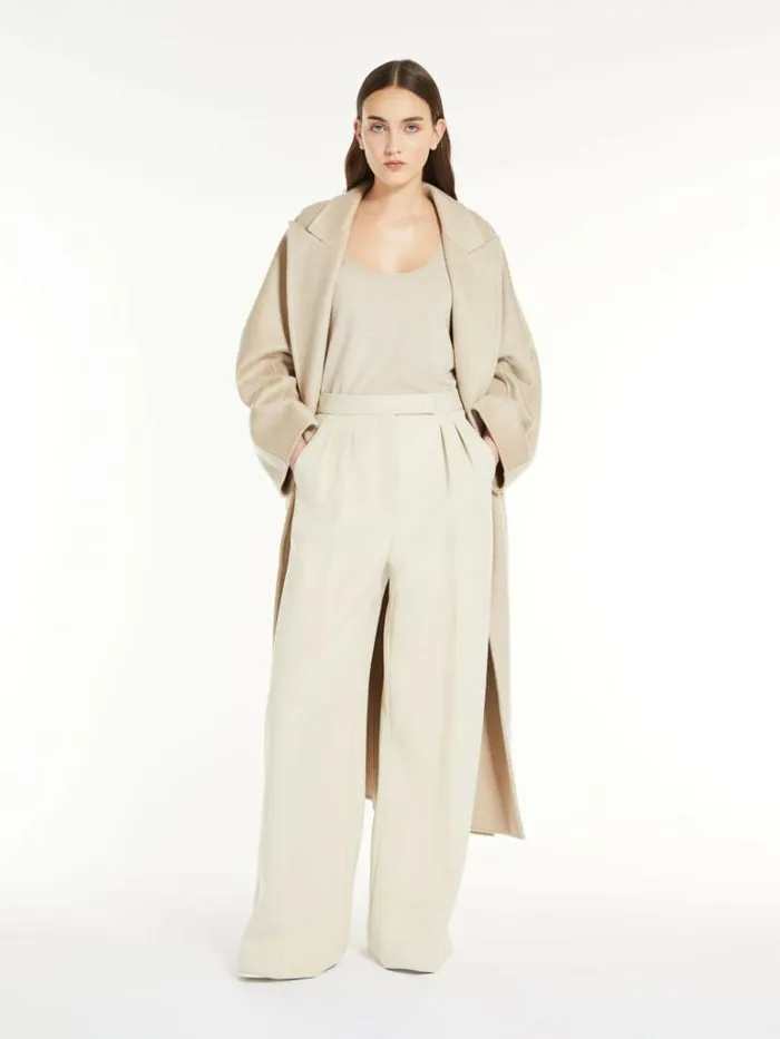 Women Max Mara Coats Oversize Cashmere Coat Beige