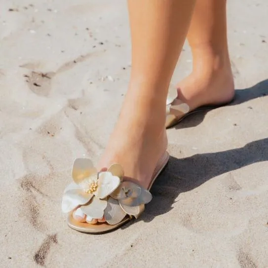 Women MELENA GOLD LEATHER Gold Leather Steve Madden Sandals Women MELENA GOLD LEATHER Gold Leather Steve Madden Sandals