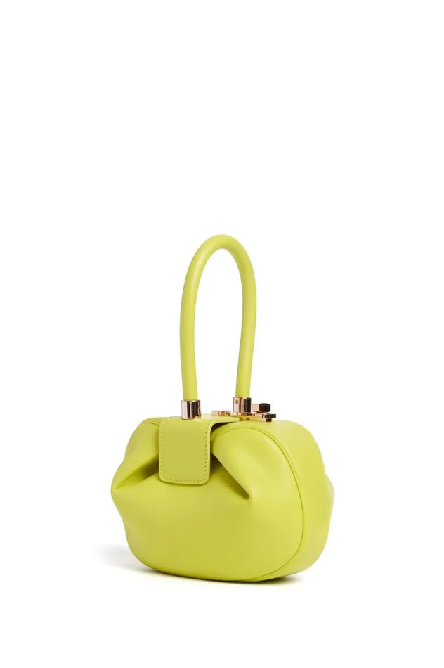 WomenMen Mini Bags Gabriela Hearst Demi Bag In Lime Adamite Nappa Leather
