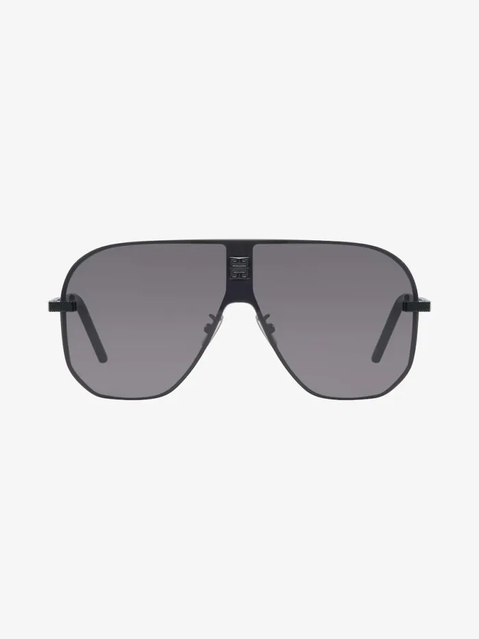 WomenMen Sunglasses Givenchy 4GEM Unisex Sunglasses In Metal Black WomenMen Sunglasses Givenchy 4GEM Unisex Sunglasses In Metal Black