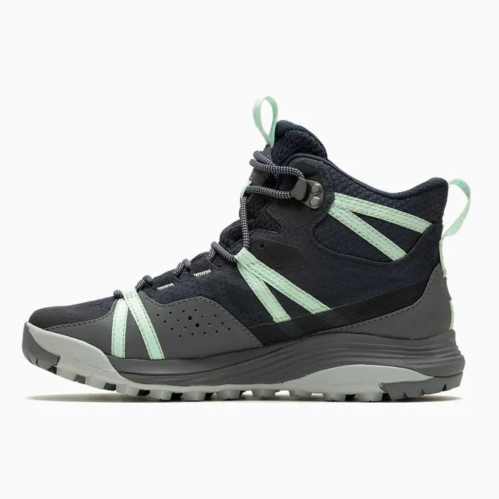 Women Merrell Boots Siren 4 Mid GORETEX Navy Women Merrell Boots Siren 4 Mid GORETEX Navy