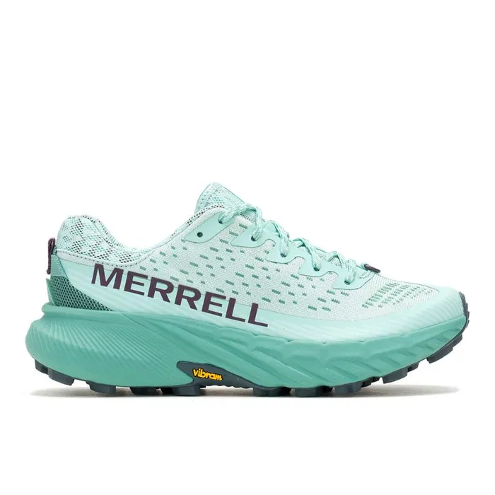 Women Merrell Shoes Agility Peak 5 Frost Blue