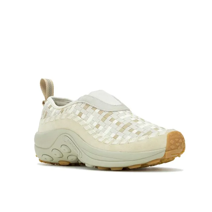 Women Merrell Shoes Jungle Moc EVO Woven 1TRL Oyster Women Merrell Shoes Jungle Moc EVO Woven 1TRL Oyster