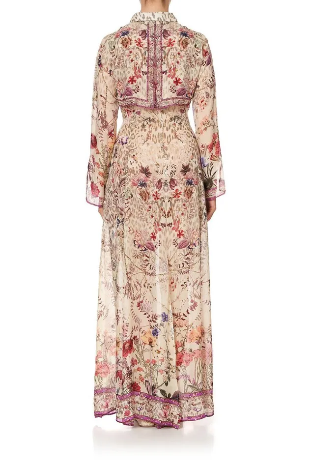 Women Modest Clothing Camilla Printed Trench Drifting Dreamer