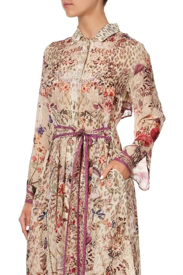 Women Modest Clothing Camilla Printed Trench Drifting Dreamer
