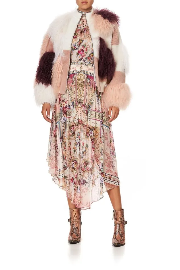 Women Modest Clothing Camilla Shaped Waist Skirt Summoned By A Rose
