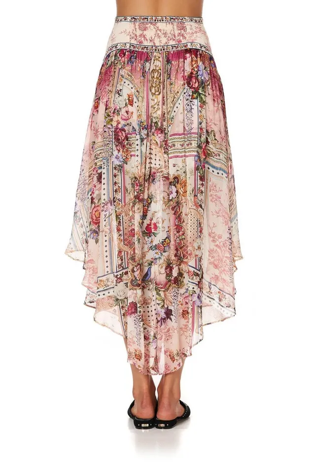 Women Modest Clothing Camilla Shaped Waist Skirt Summoned By A Rose