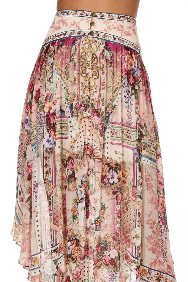Women Modest Clothing Camilla Shaped Waist Skirt Summoned By A Rose