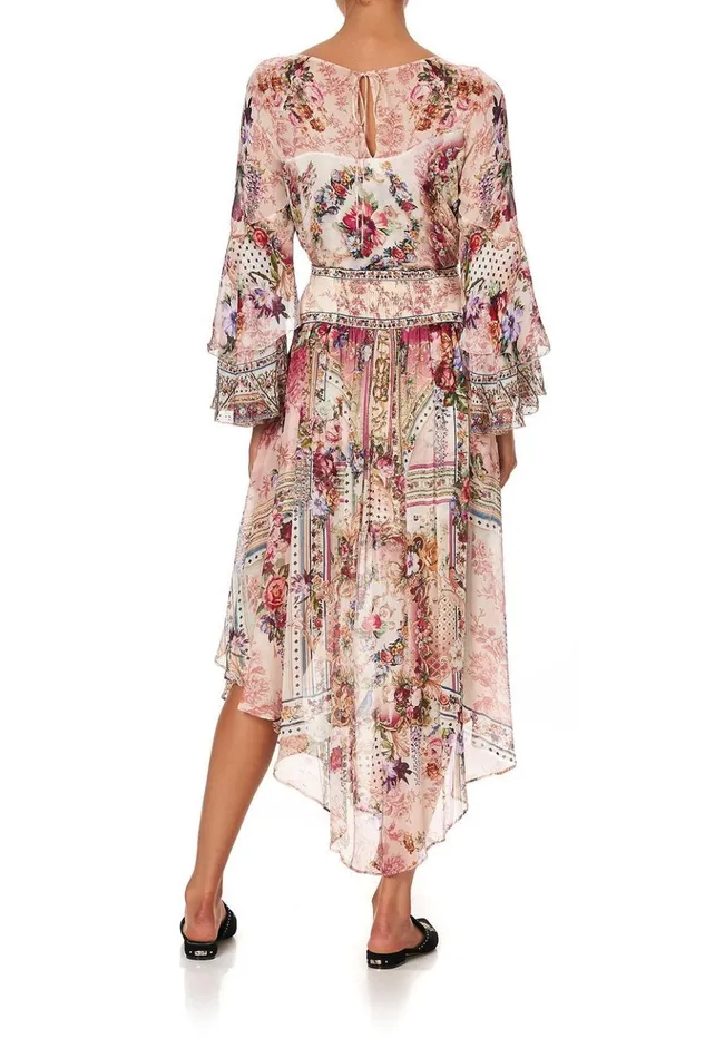 Women Modest Clothing Camilla Shaped Waist Skirt Summoned By A Rose