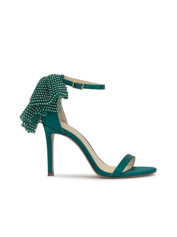 Women Moure Bow Heel In Gem Green Jessica Simpson Pumps