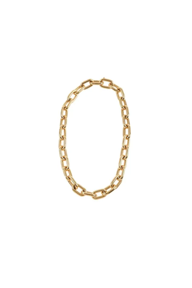 Women Necklaces Gabriela Hearst Small Chain Necklace In 18K Gold