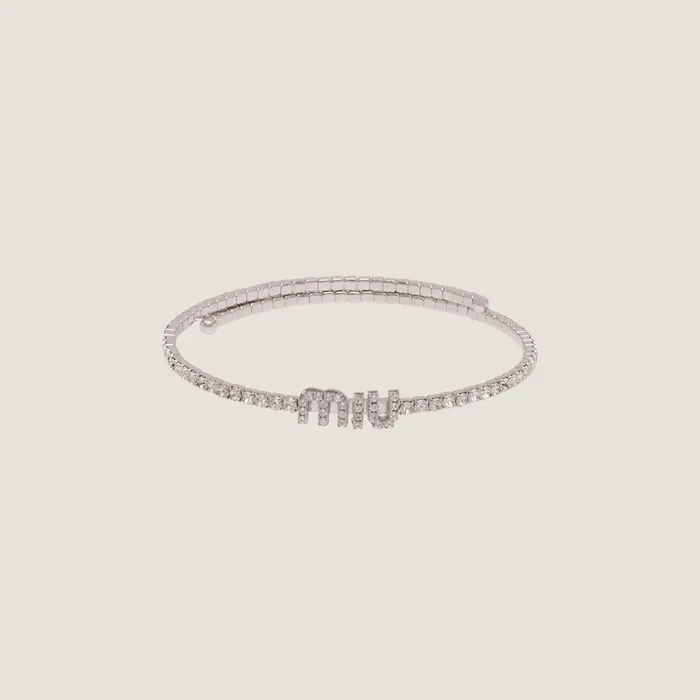 Women Necklaces Miu Miu Crystal Necklace Steelcrystal