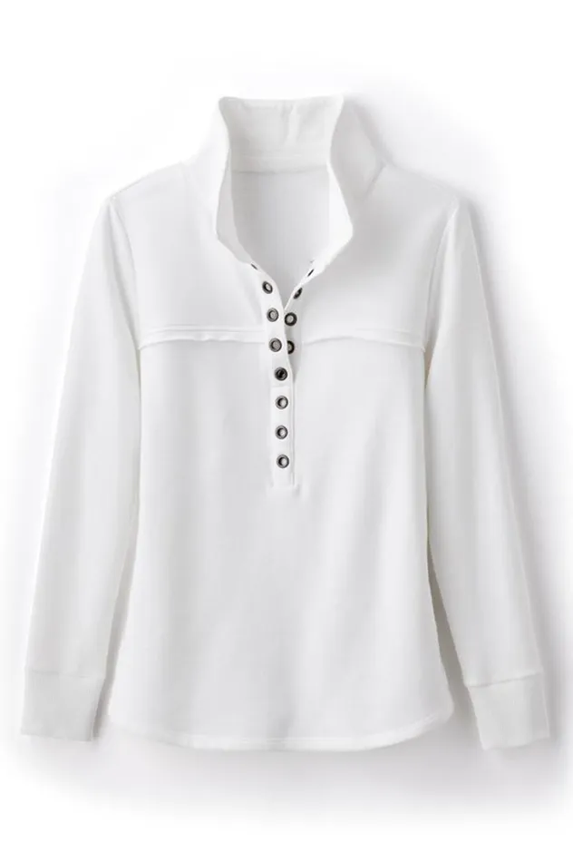 Women Neera French Terry Tunic Rose Violet Soft Surroundings Tops Women Neera French Terry Tunic Rose Violet Soft Surroundings Tops