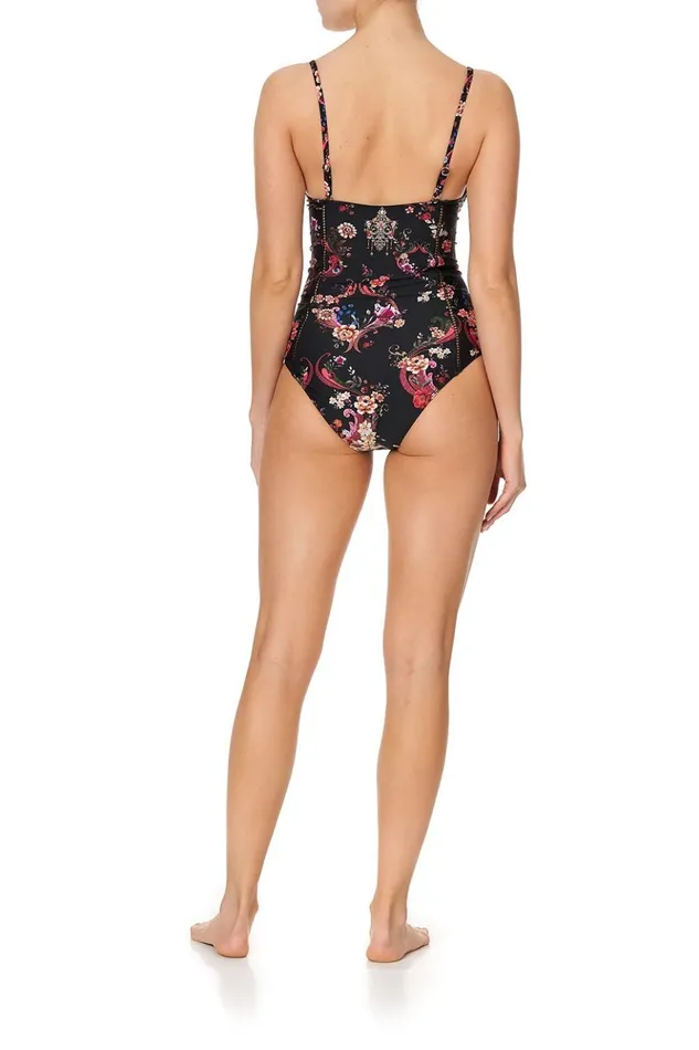 Women One Pieces Camilla Moulded One Piece With Trim A Girl Like You