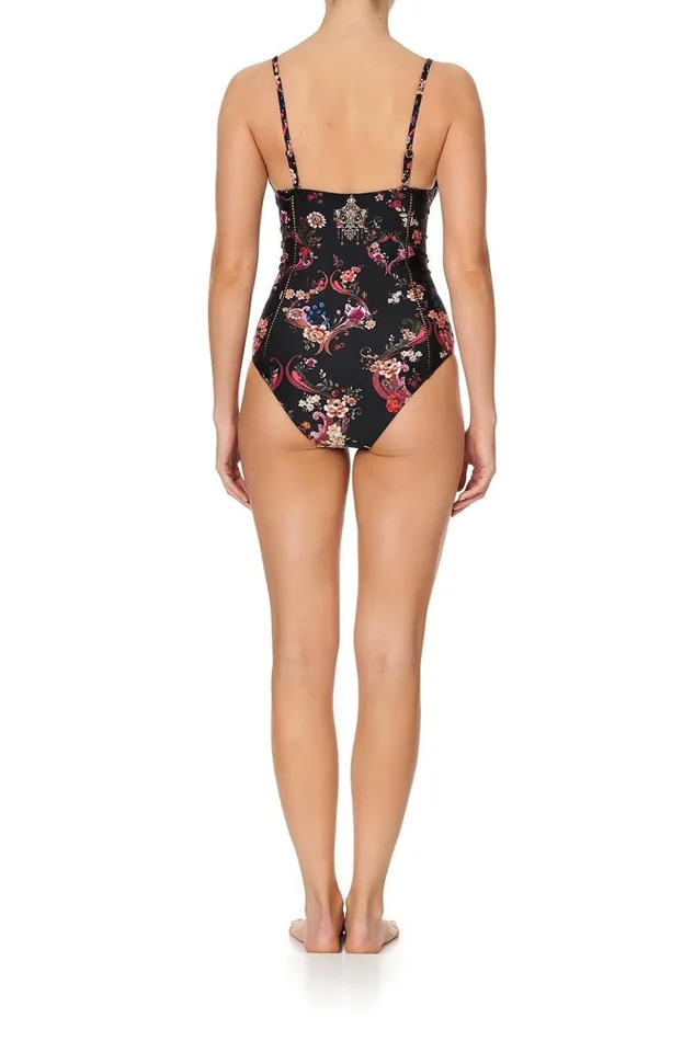 Women One Pieces Camilla Moulded One Piece With Trim A Girl Like You