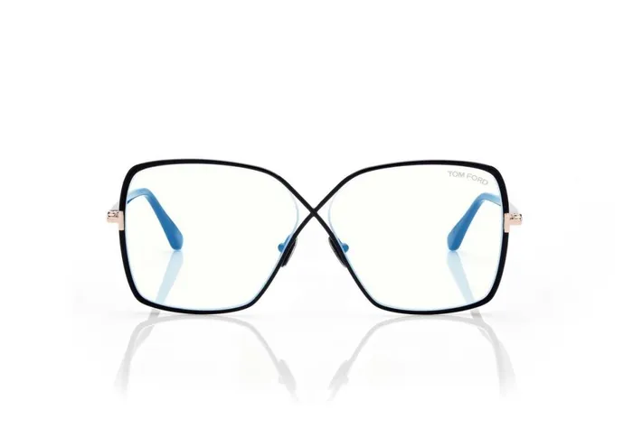 Women OPTICAL Tom Ford Blue Block Butterfly Opticals