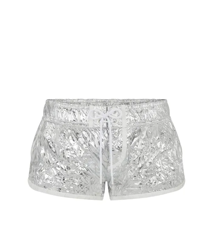 Women Pants and Shorts Tom Ford Metallic Nylon Shorts