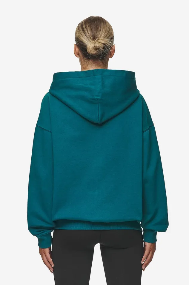 Women Pegador Hoodies Clarita Oversized Sweat Jacket Washed Urban Turquoise Black Gum Women Pegador Hoodies Clarita Oversized Sweat Jacket Washed Urban Turquoise Black Gum