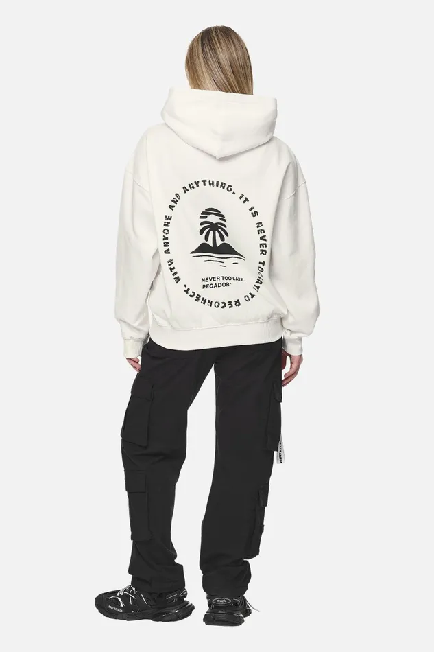 Women Pegador Hoodies Palmyra Oversized HoodieWashed Coconut Milk Women Pegador Hoodies Palmyra Oversized HoodieWashed Coconut Milk