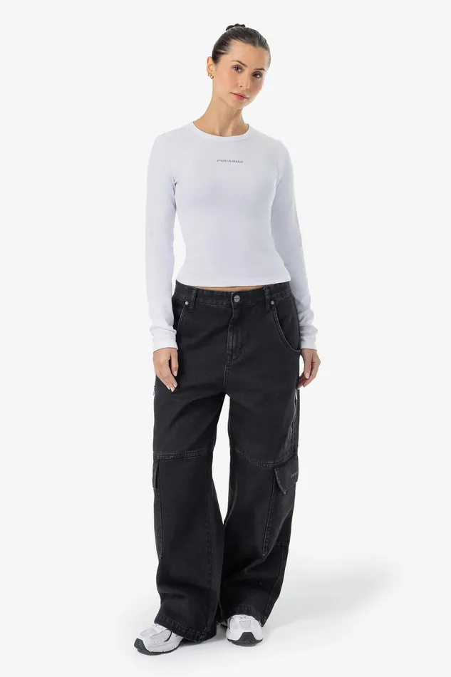Women Pegador Longsleeves Nina Long Sleeve White Light Grey Women Pegador Longsleeves Nina Long Sleeve White Light Grey