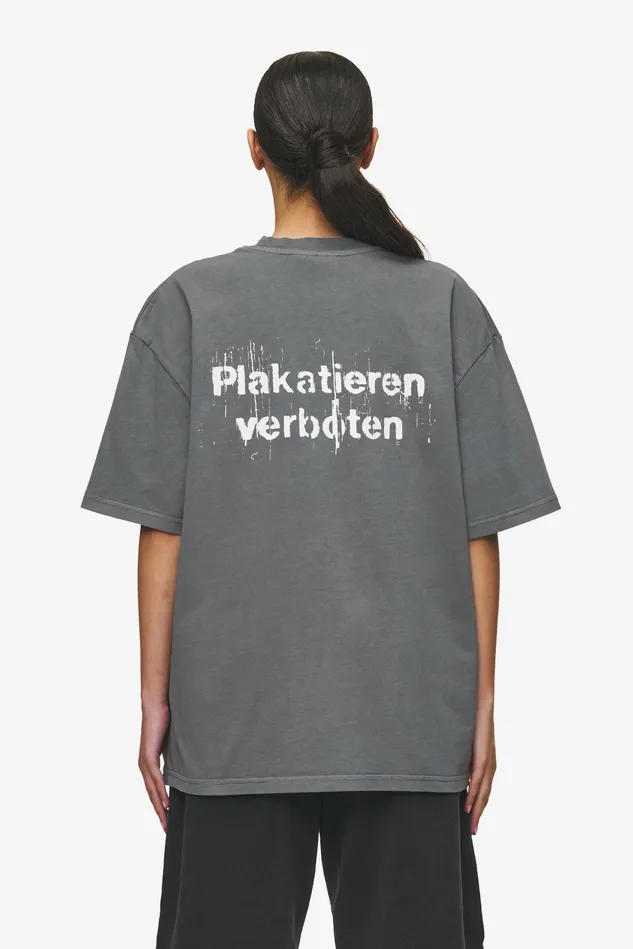Women Pegador Tees Gulati Oversized Tee Vintage Grey