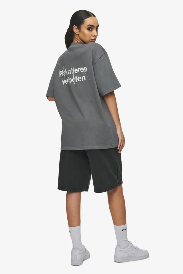 Women Pegador Tees Gulati Oversized Tee Vintage Grey Women Pegador Tees Gulati Oversized Tee Vintage Grey