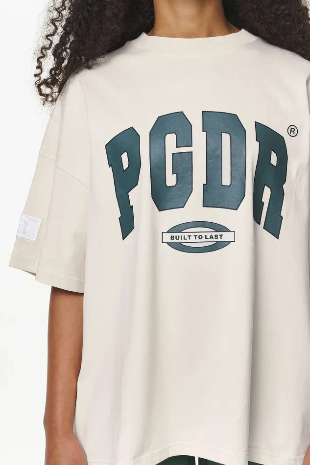 Women Pegador Tees Keats Heavy Oversized Tee Vintage Washed Bone White Women Pegador Tees Keats Heavy Oversized Tee Vintage Washed Bone White