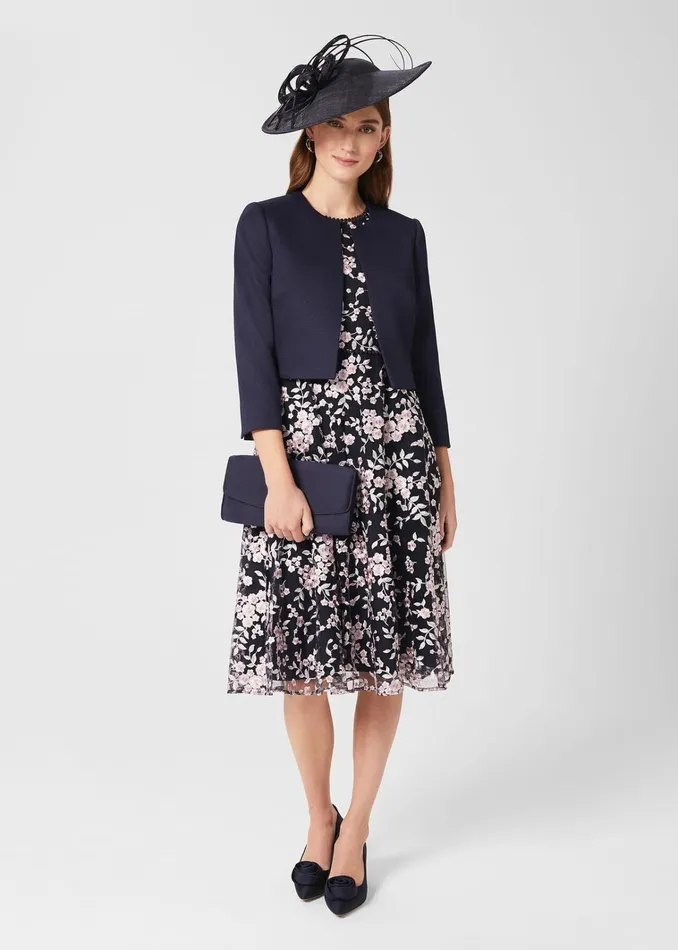 Women Petite Elize Jacket Midnight Navy Hobbs Coats and Jackets