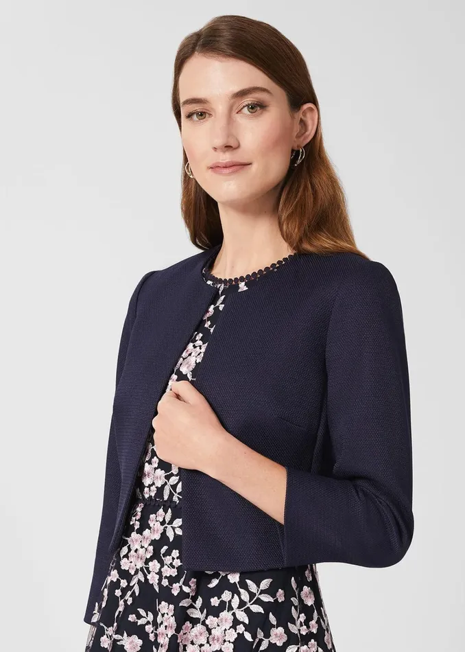 Women Petite Elize Jacket Midnight Navy Hobbs Coats and Jackets