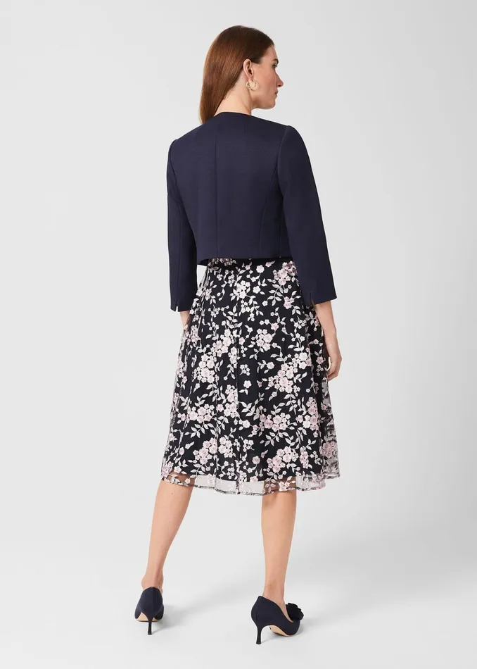 Women Petite Elize Jacket Midnight Navy Hobbs Coats and Jackets
