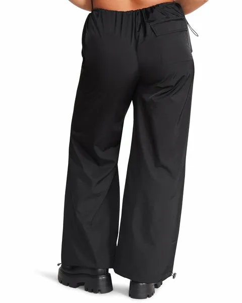Women PIA PARACHUTE PANT BLACK Black Steve Madden Bottoms Women PIA PARACHUTE PANT BLACK Black Steve Madden Bottoms