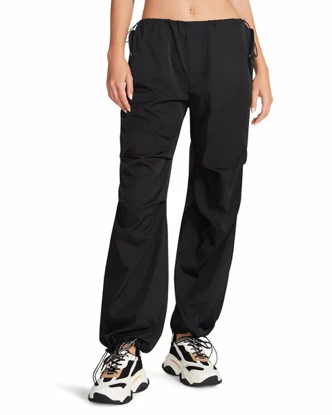 Women PIA PARACHUTE PANT BLACK Black Steve Madden Bottoms Women PIA PARACHUTE PANT BLACK Black Steve Madden Bottoms