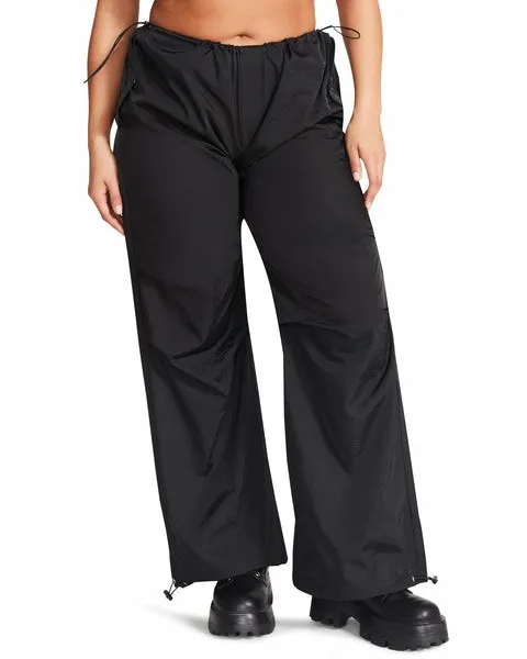 Women PIA PARACHUTE PANT BLACK Black Steve Madden Bottoms Women PIA PARACHUTE PANT BLACK Black Steve Madden Bottoms