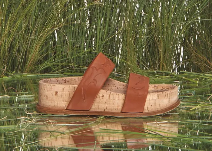 Women Platforms Gabriela Hearst Flame Striker Sandal In Cognac Leather