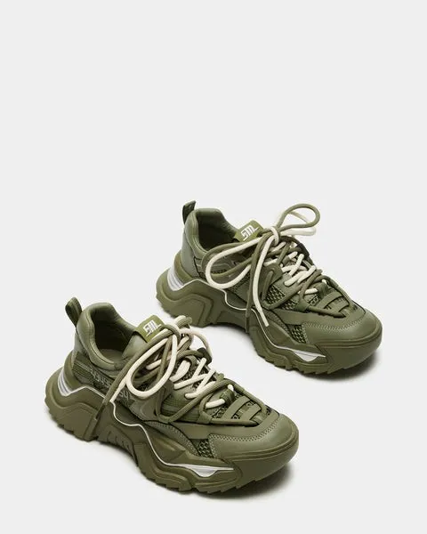 Women POWER OLIVE Olive Steve Madden Sneakers Women POWER OLIVE Olive Steve Madden Sneakers