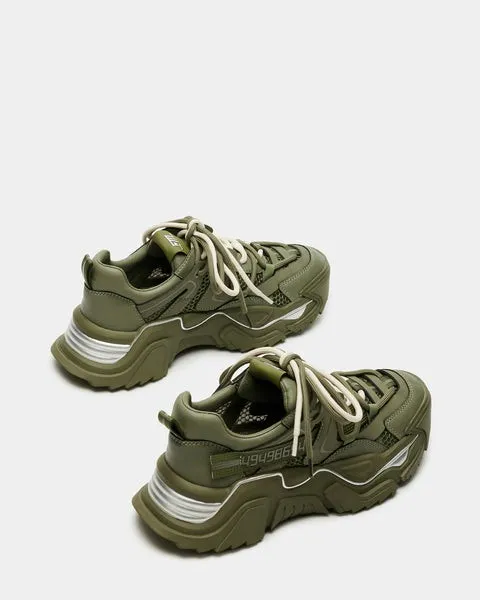 Women POWER OLIVE Olive Steve Madden Sneakers Women POWER OLIVE Olive Steve Madden Sneakers