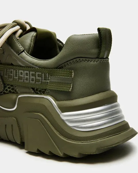 Women POWER OLIVE Olive Steve Madden Sneakers Women POWER OLIVE Olive Steve Madden Sneakers